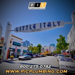 Plumbers in Little Italy San Diego California