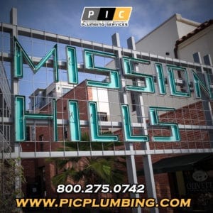 Plumbers in Mission Hills San Diego California