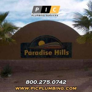 Plumbers in Paradise Hills San Diego California