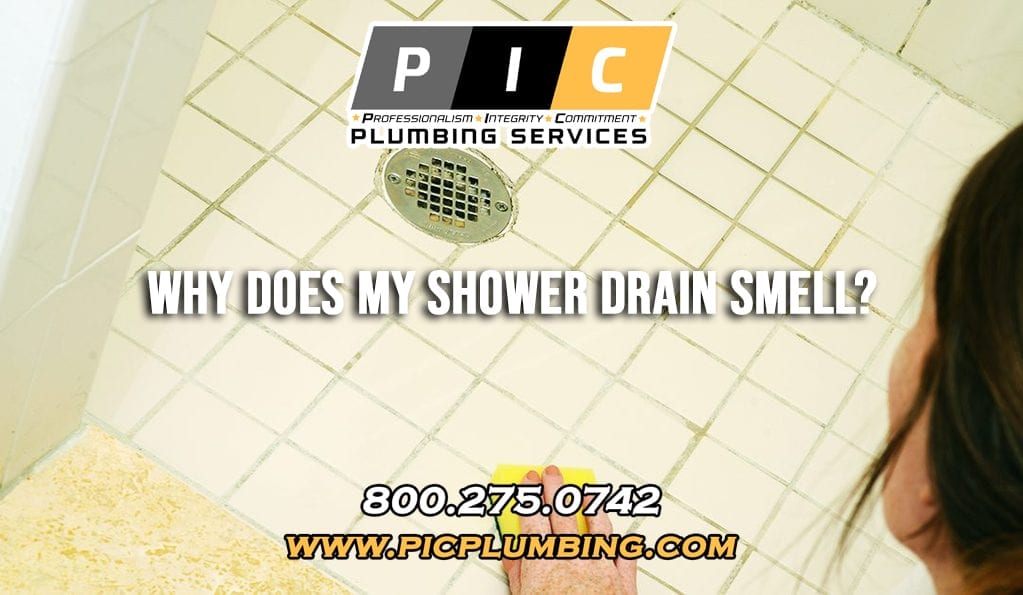 Smelly Shower Drain in San Diego California