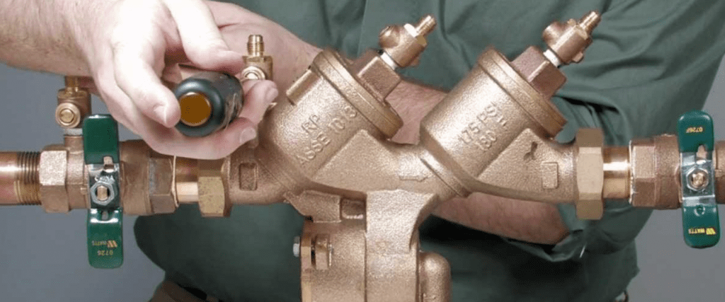 Leak Repair With Backflow Prevention Device San Diego