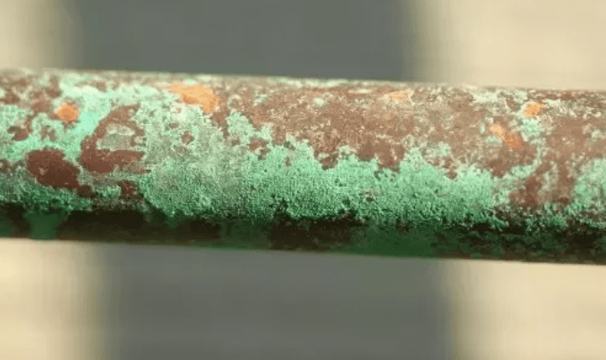 What Causes Green Corrosion On Copper Pipe In San Diego?